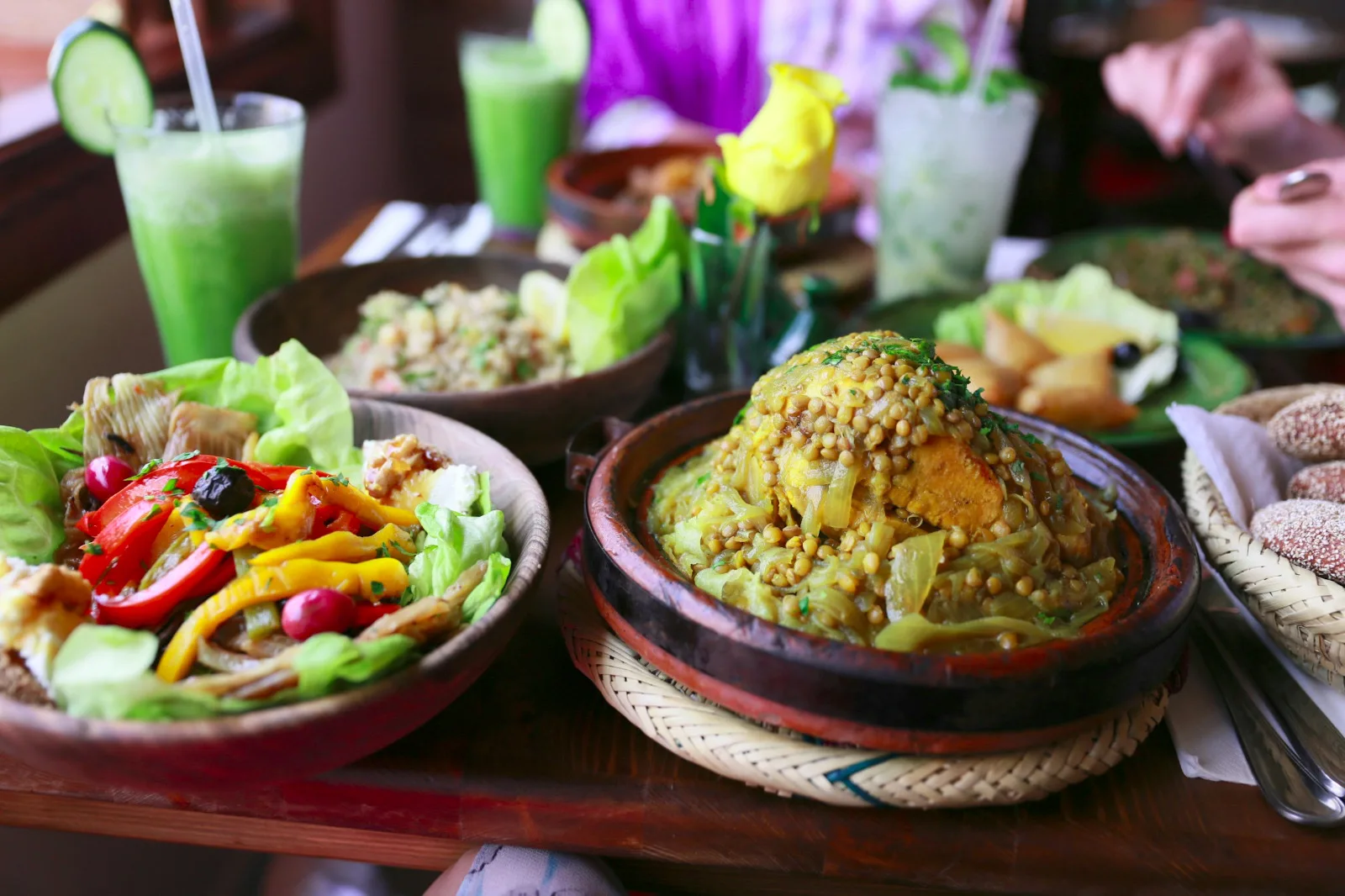 Restaurants in Canada with authentic Moroccan cuisine and welcoming atmosphere.