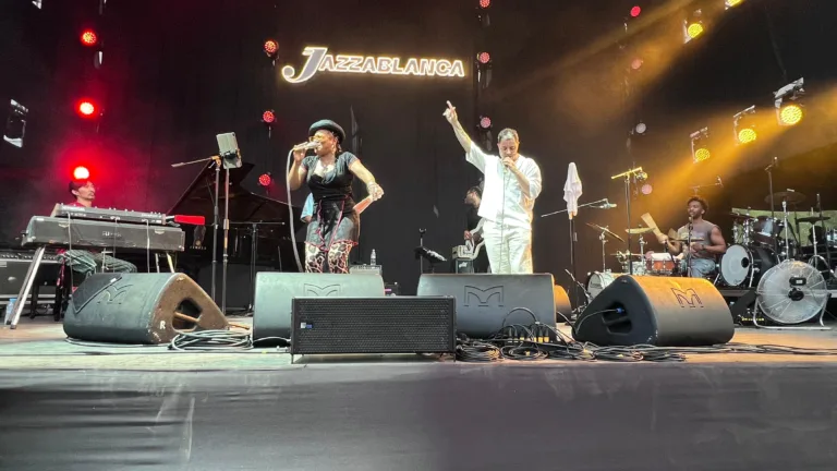 Jose James Celebrates Morocco's Win With Jazzablanca Audience