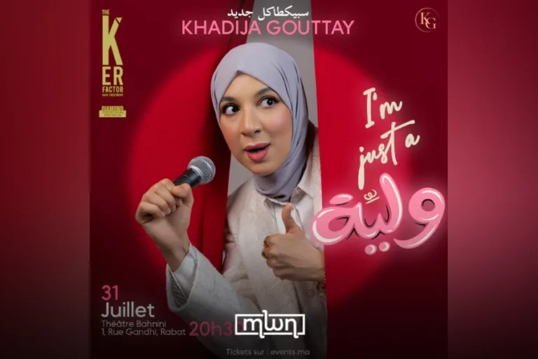 Khadija Gouttay Takes Her One-Woman Show ‘I’m Just a Wliya’ to Rabat