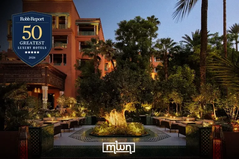 Robb Report Names Marrakech's La Mamounia Among the World's 50 Greatest Luxury Hotels