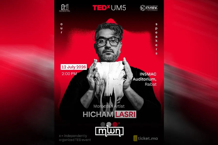 Hicham Lasri to Speak at TEDxUM5 in Rabat