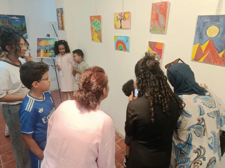 Children's Art Takes Over Beni Mellal