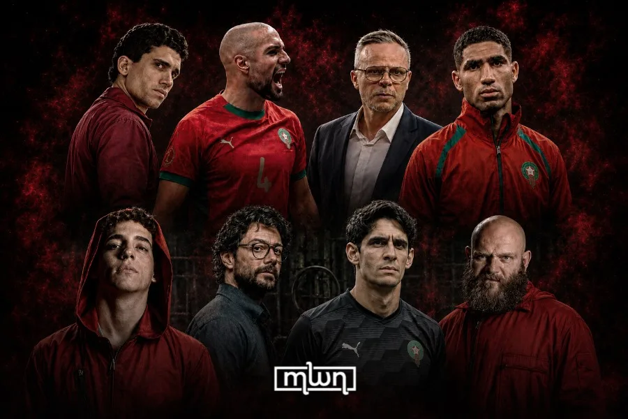 Atlans Lions compared to La Casa de Papel's cast