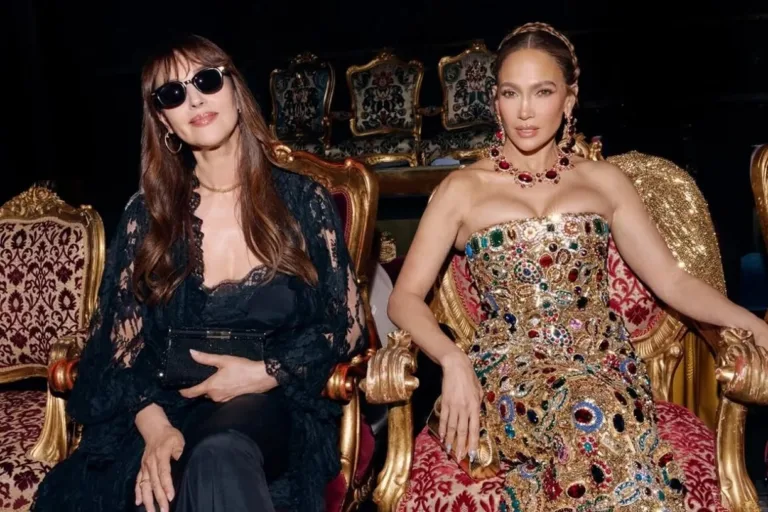 Jennifer Lopez, Monica Bellucci Shine at Dolce & Gabbana's Alta Moda Show