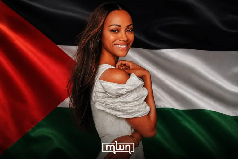 Zoe Saldana is the executive producer of Palestinian short "It’s Complicated"