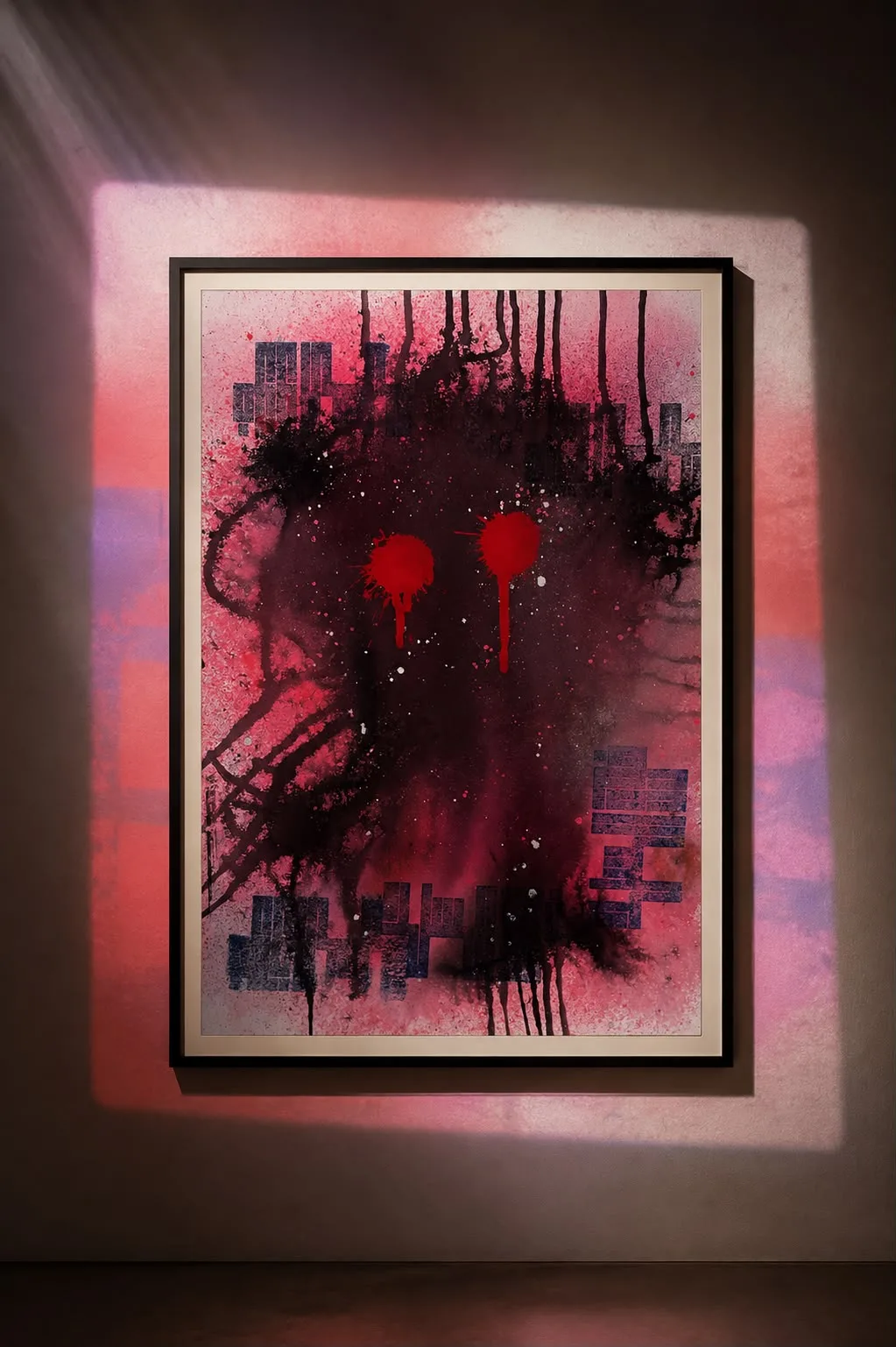 "Blood of the Innocent" art by Hicham Lasri