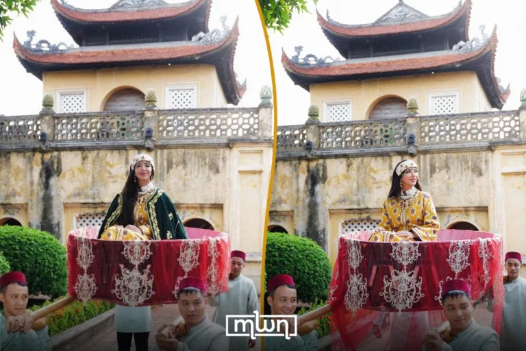 Morocco's Miss World Representative Chrihan Chergui Stuns in Moroccan Caftan in Vietnam