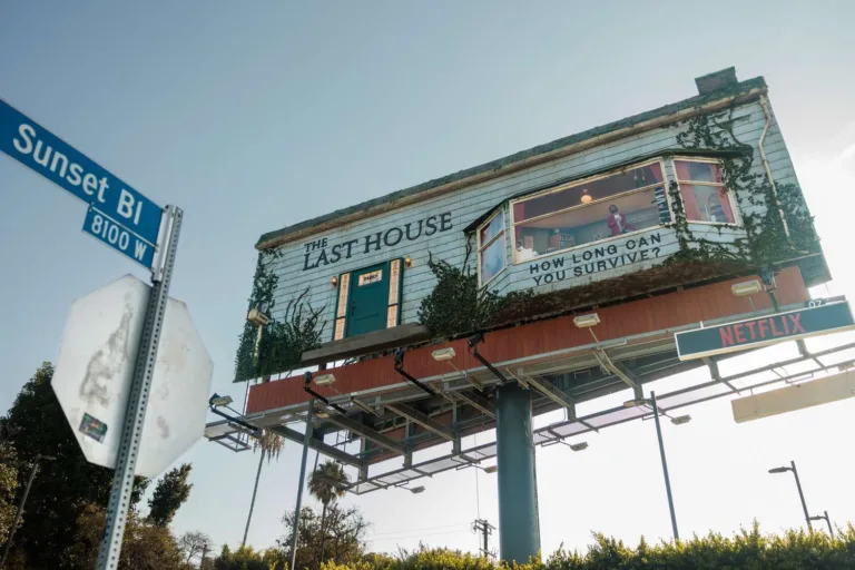 "The Last House" billboard