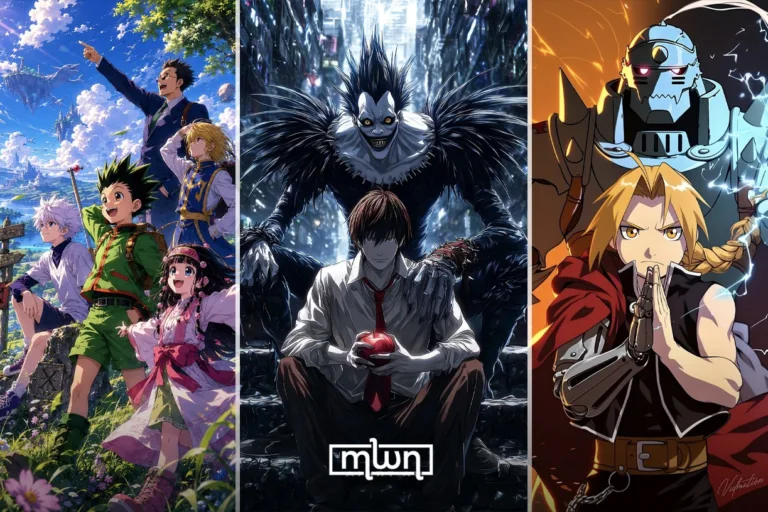 IMDb's list of top-rated anime shows