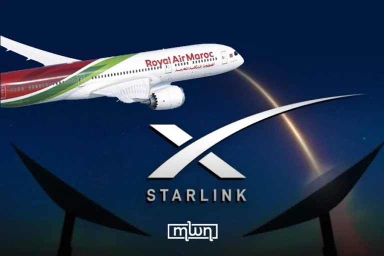 Royal Air Maroc has signed a deal with Starlink to bring satellite Wi-Fi to its fleet