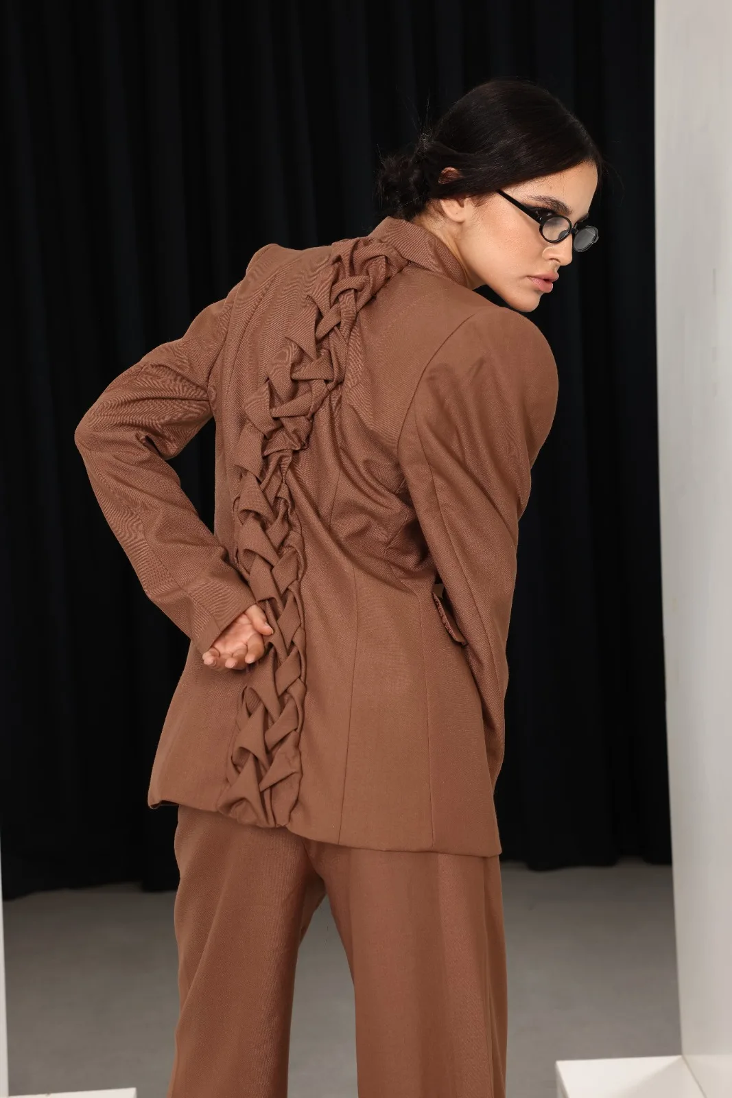 2 models showcasing looks from Aya Zerouali’s “Perfectly Broken” collection / Courtesy of Aya Zerouali 