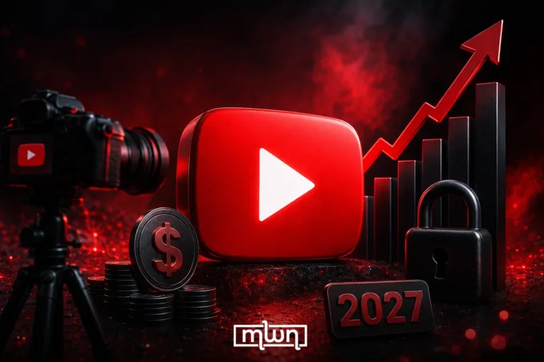 Youtube new monetization requirements for 2027 / Image made by AI.