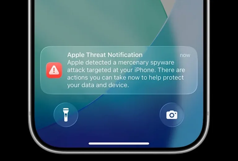 Spyware attacks' notifications sent to Apple users