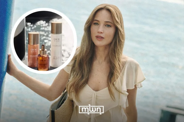 Jennifer Lawrence Brings Dior Beauty Glamour to Venice