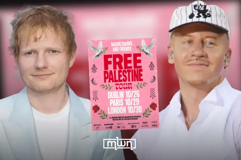 Macklemore Announces ‘Free Palestine Tour' Following Ed Sheeran Fallout