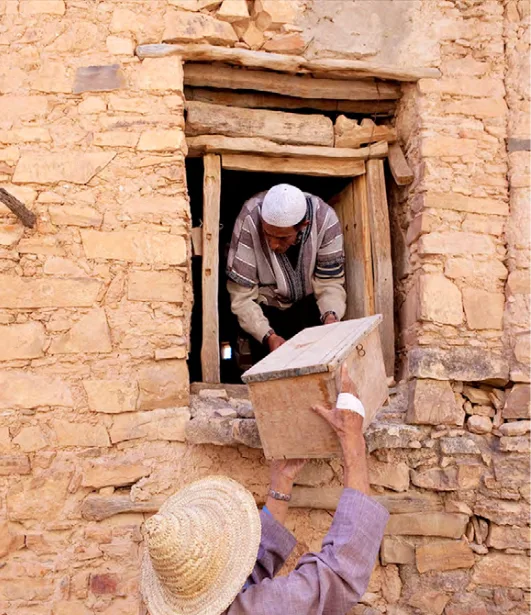 Morocco's Igoudar: traditional banks / Source: MJCC