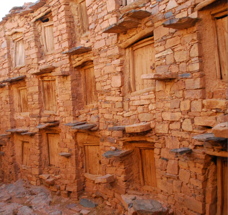 Morocco's Igoudar: traditional banks / Source: MJCC