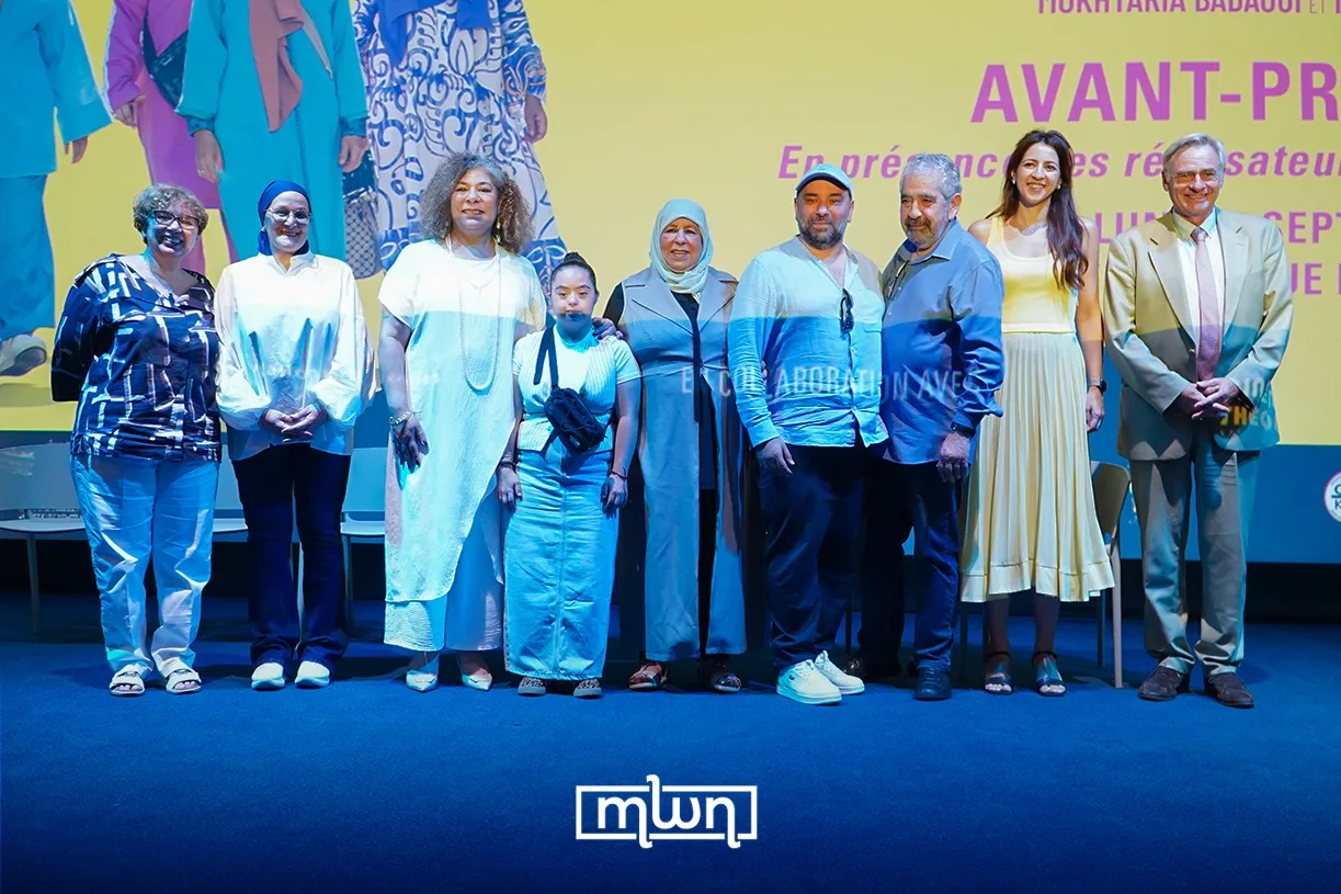 ‘Les Baronnes’ cast at the avant-première in Rabat / MWN Photography Team