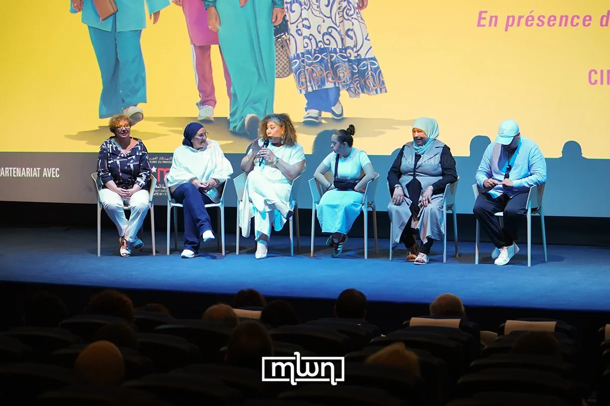 ‘Les Baronnes’ cast at the avant-première in Rabat / MWN Photography Team
