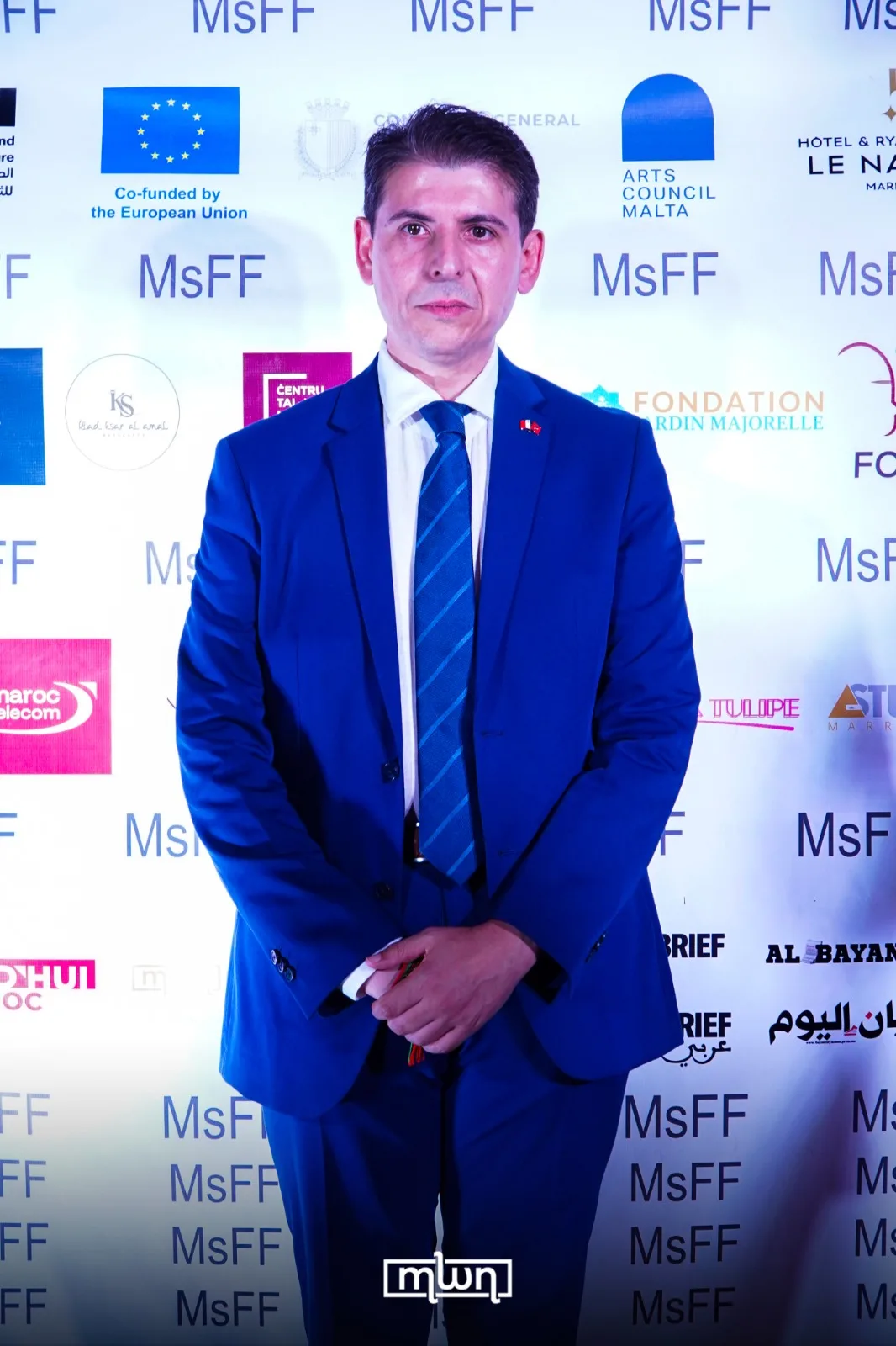 Ivan Vassallo, Consul General of Malta, speaking during the opening of MARRAKECHsFF 2026. / MWN Photography Team