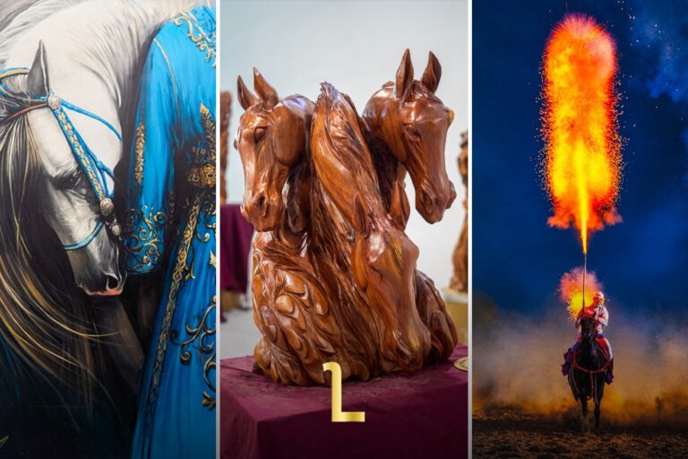 How Artists Capture the Beauty of Horses at Salon du Cheval d’El Jadida