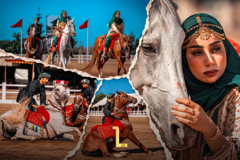 Oman’s Royal Cavalry Makes Its First Appearance at El Jadida Horse Show