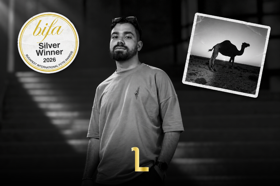 Ahmad Loukili’s Lone Camel Captures Budapest Silver / MWN Design Team courtesy of Ahmad Loukili