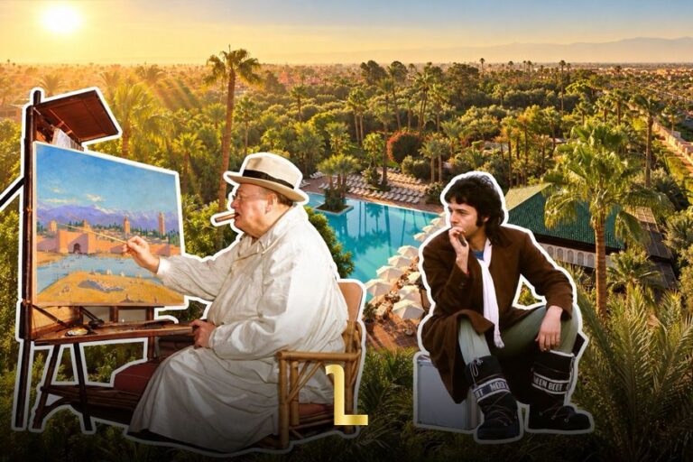 How Marrakech Went From Churchill’s Canvas to Paul McCartney’s ‘Mamunia’ / MWN Design Team