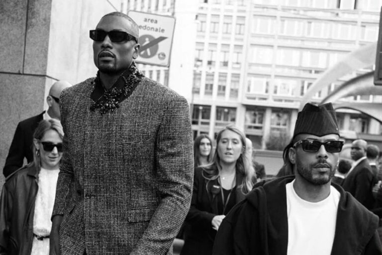 Mickael Carpin Shapes Serge Ibaka’s Fashion Run From Milan to Paris