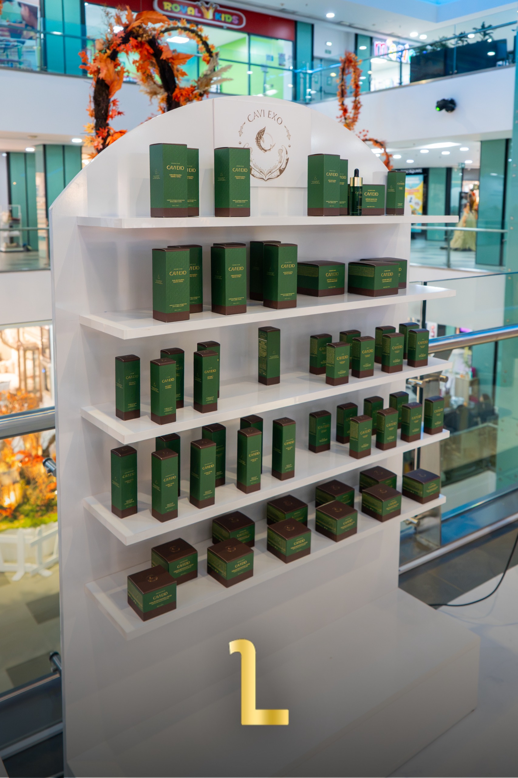 Products from Korean beauty brands taking part in the Rabat showcase / MWN Photography team