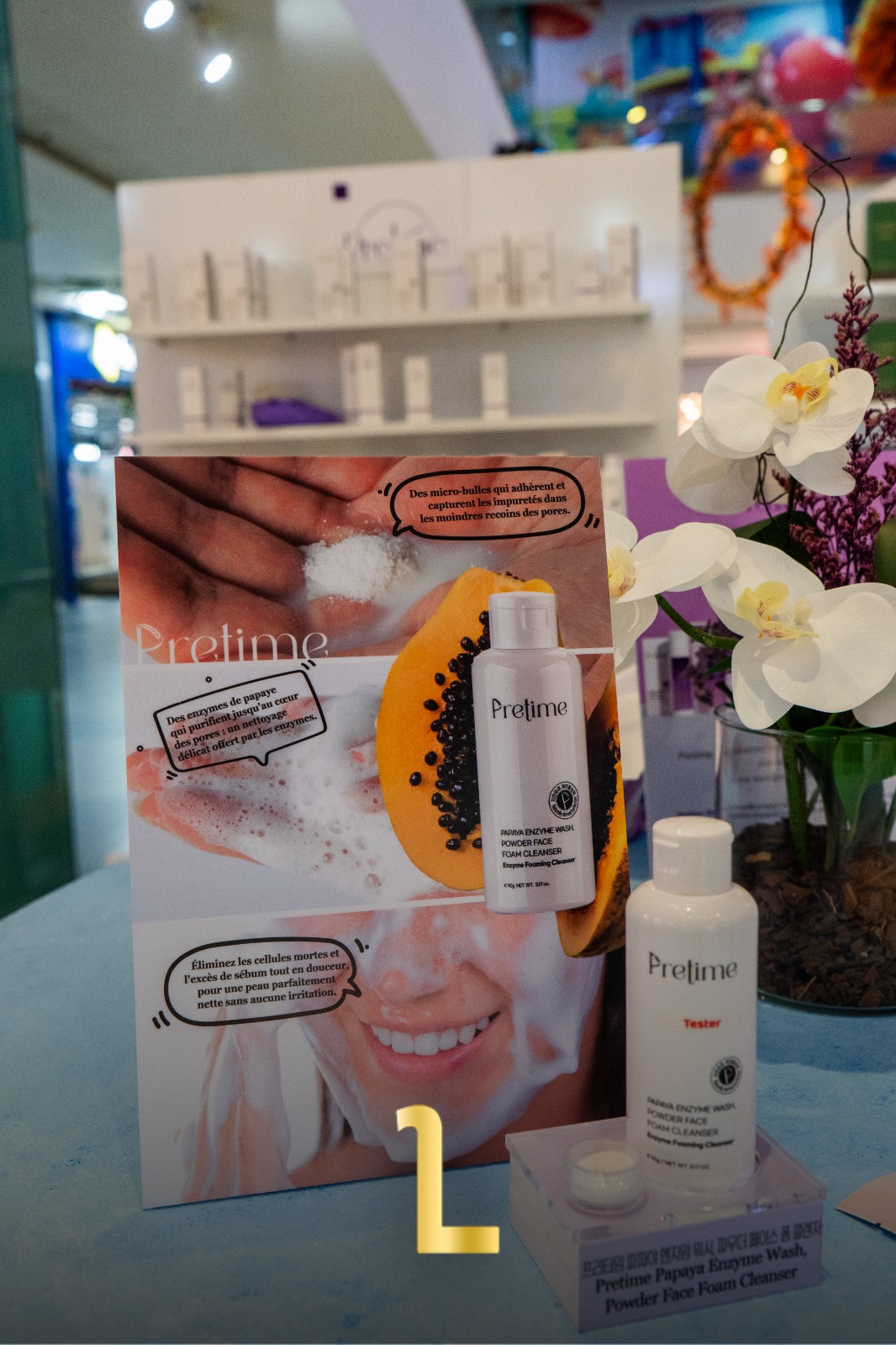 Premium K-Beauty brands showcased during the Rabat pop-up / MWN Photography team
