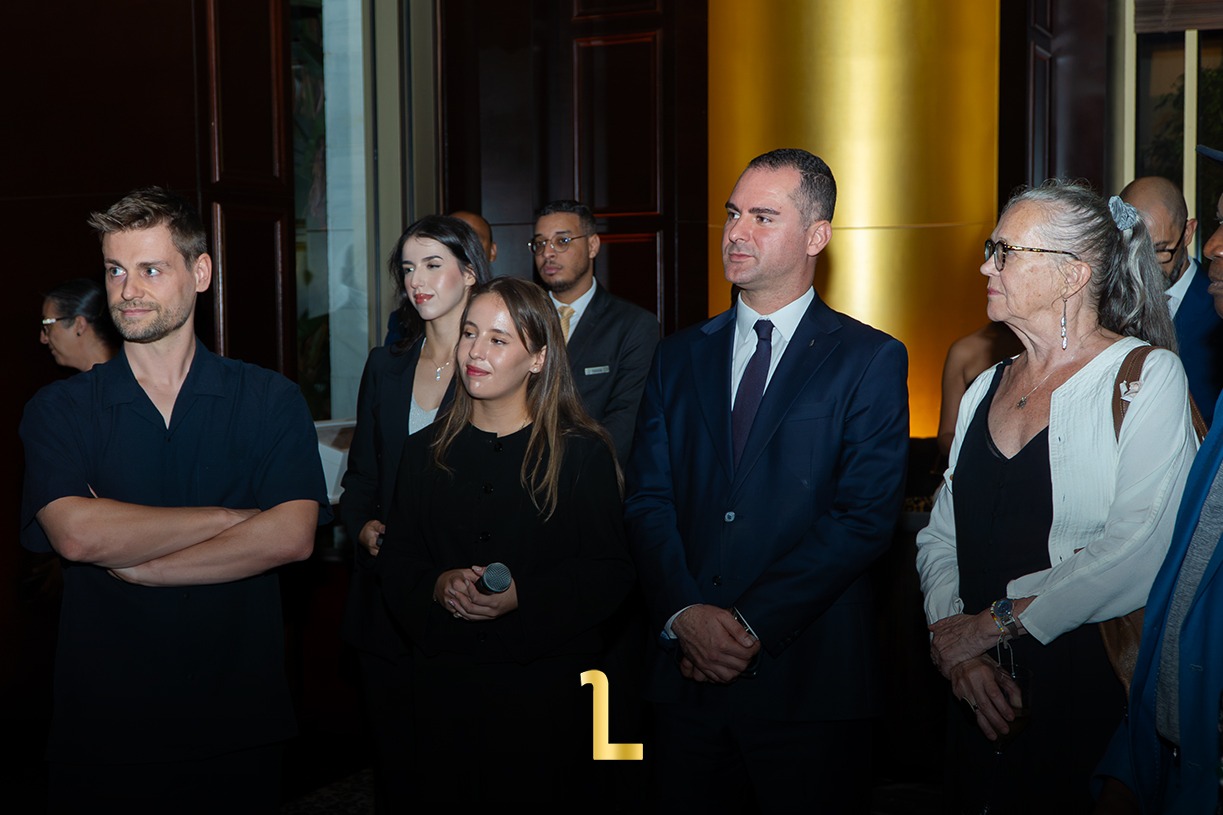 Guests discover Théo Lopez’s new exhibition in Rabat / MWN Photography Team