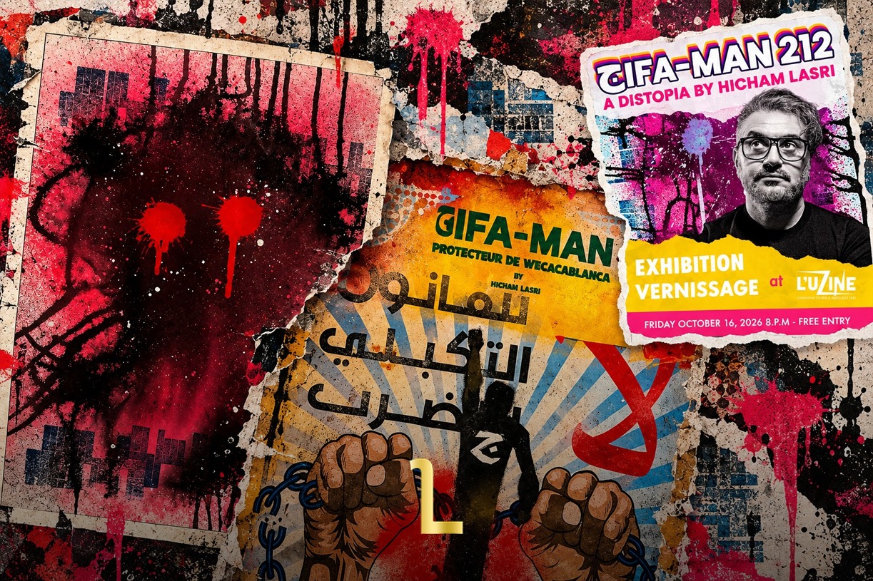 Hicham Lasri Brings His Absurd Superhero 'جifa-Man' to Casablanca / MWN Design Team Courtesy of Hicham Lasri