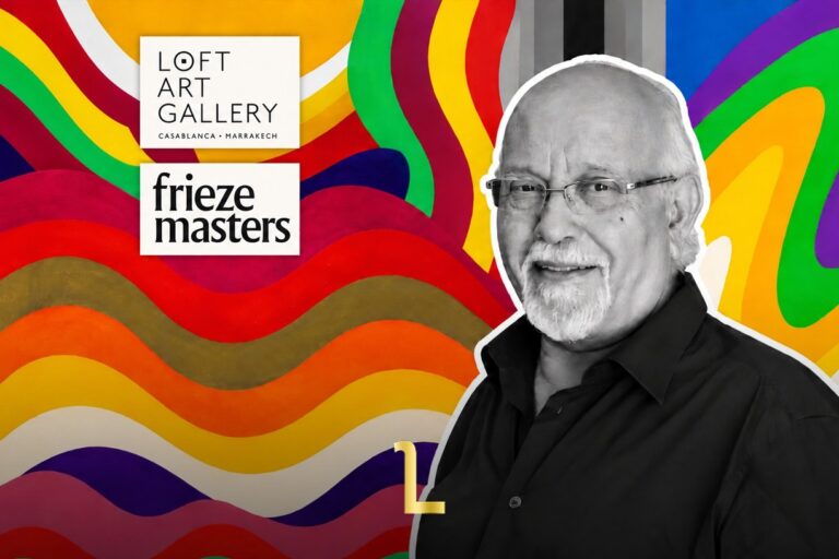 Loft Art Gallery Brings Mohamed Melehi’s Waves to Frieze Masters Debut / MWN Design Team Courtesy of Loft Art Gallery