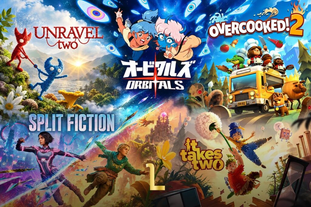 5 Two-Player Video Games to Play With Your Spouse / MWN Design Team