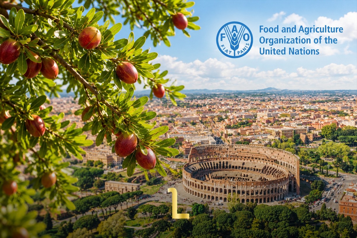 Morocco's Argan Heritage Takes the Spotlight at UN Food Forum in Rome / MWN Design Team