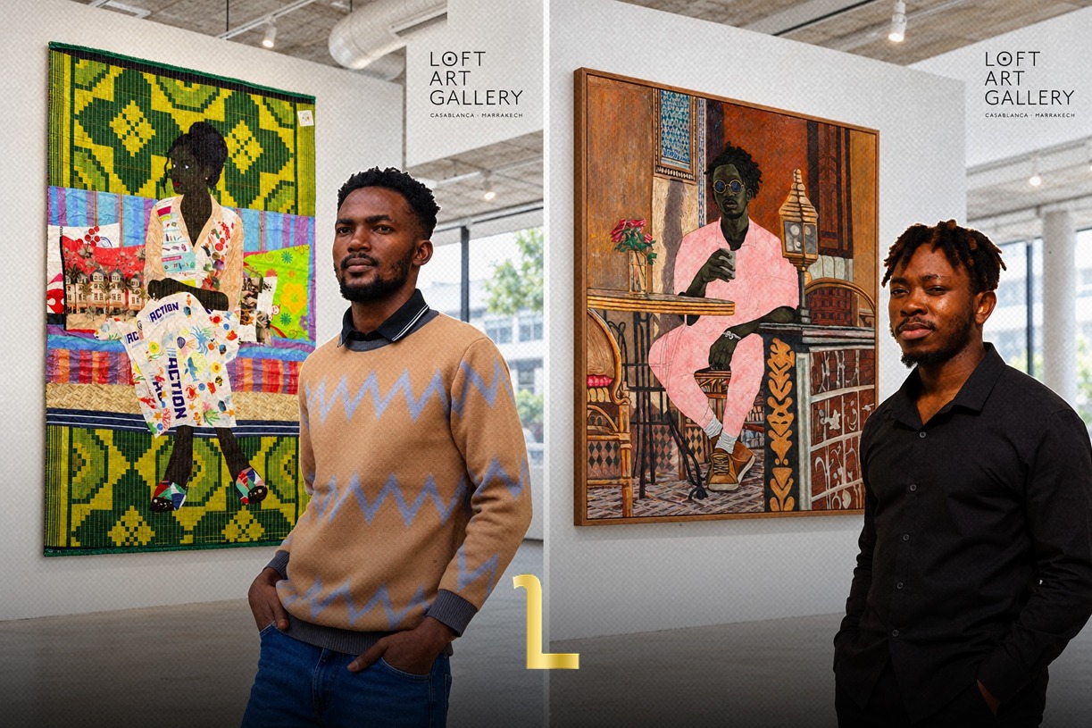 Kwaku Yaro and James Mishio Find a New Muse in Marrakech for 'What We Carry' / MWN Design Team courtesy of Loft Art Gallery
