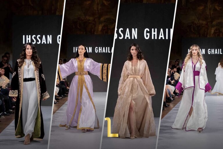 Ihssan Ghailan's Caftans in Milan / MWN Design Team / Courtesy of the designer